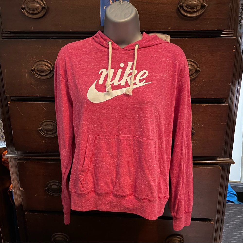 Nike Pink Pullover Hoodie